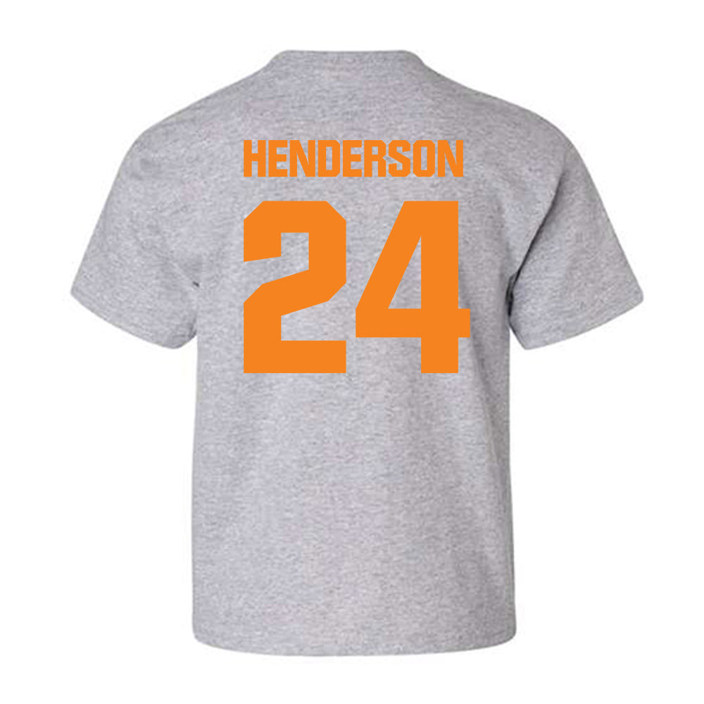 Tennessee - NCAA Men's Basketball : Troy Henderson - Classic Shersey Youth T-Shirt-1