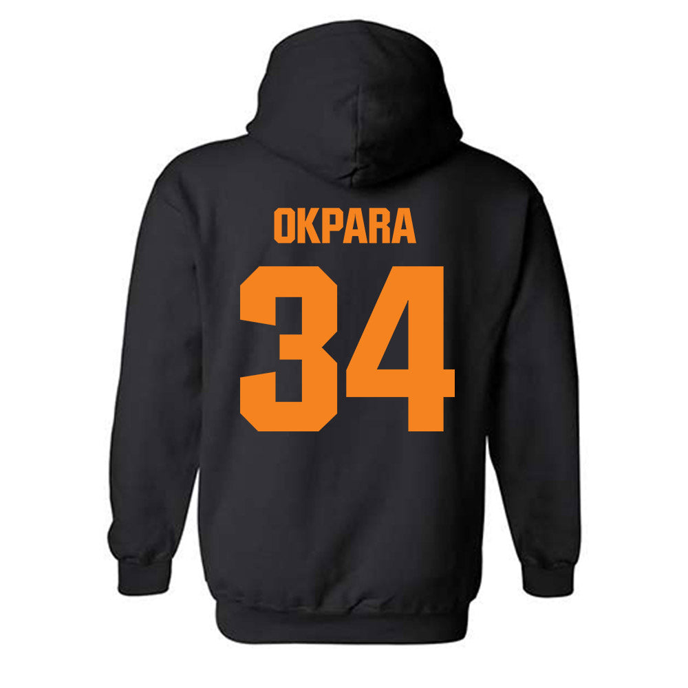 Tennessee - NCAA Men's Basketball : Felix Okpara - Classic Shersey Hooded Sweatshirt-1