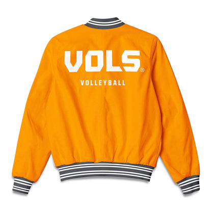 Tennessee - NCAA Women's Volleyball : Caroline Kerr - Bomber Jacket-1