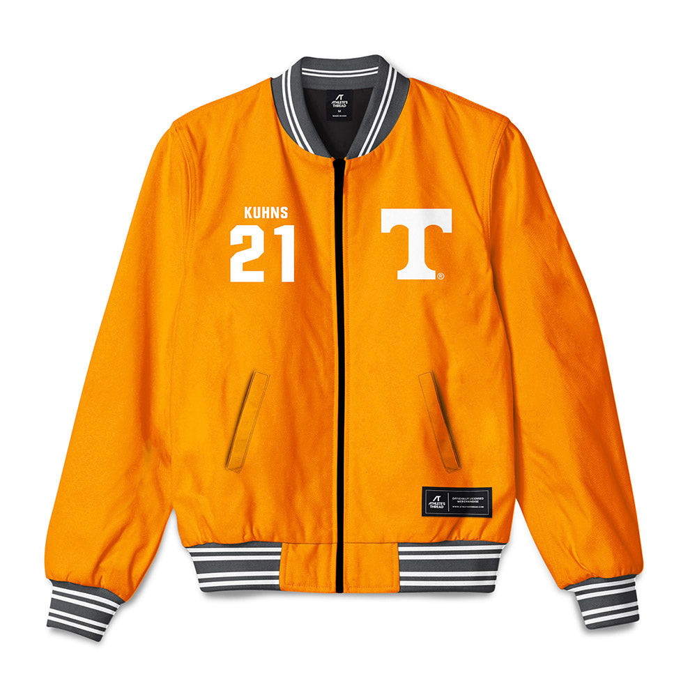 Tennessee - NCAA Baseball : Tegan Kuhns - Bomber Jacket-0