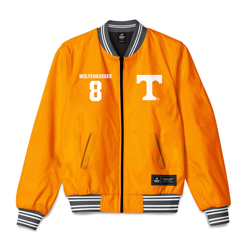 Tennessee - NCAA Women's Basketball : Jersey Wolfenbarger - Bomber Jacket-0