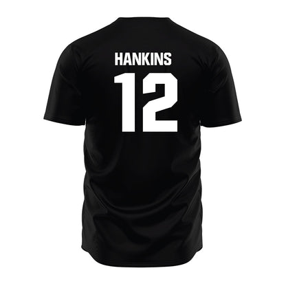 Tennessee - NCAA Baseball : Evan Hankins - Black Jersey-1