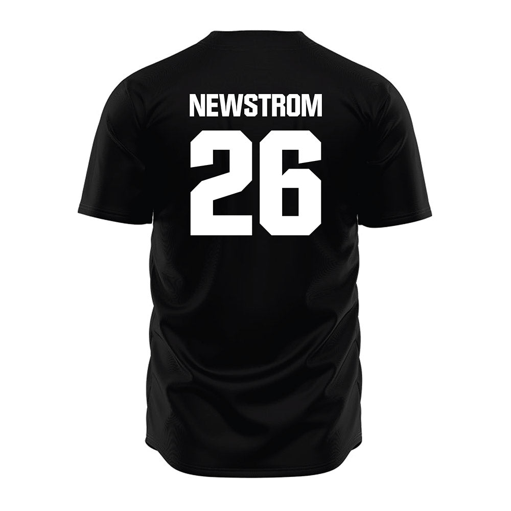 Tennessee - NCAA Baseball : Chris Newstrom - Black Jersey-1