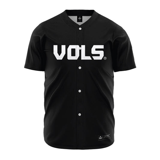 Tennessee - NCAA Baseball : Shawn Sullivan - Black Jersey-0