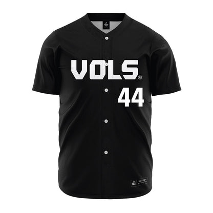 Tennessee - NCAA Baseball : Nic Abraham - Black Jersey-0