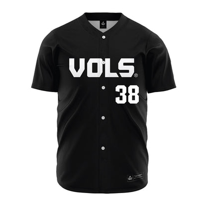 Tennessee - NCAA Baseball : Ethan Baiotto - Black Jersey-0