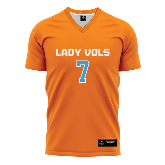 Tennessee - NCAA Women's Soccer : Devin Davis - Soccer Jersey-0