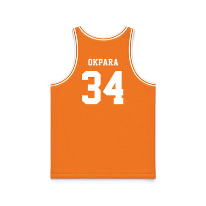 Tennessee - NCAA Men's Basketball : Felix Okpara - Basketball Jersey-1