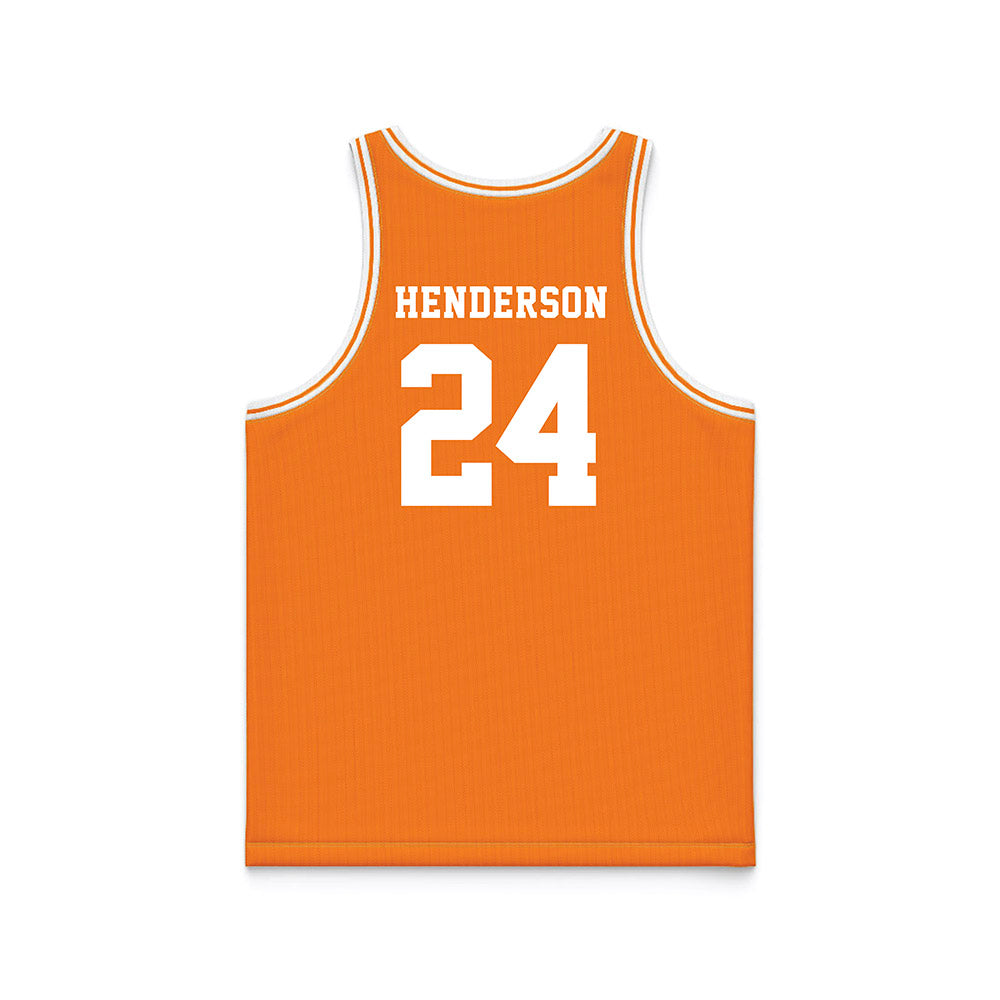 Tennessee - NCAA Men's Basketball : Troy Henderson - Basketball Jersey-1