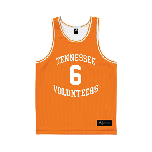 Tennessee - NCAA Men's Basketball : Dewayne Brown II - Basketball Jersey-0