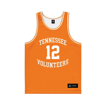 Tennessee - NCAA Men's Basketball : Christian Fermin - Basketball Jersey-0