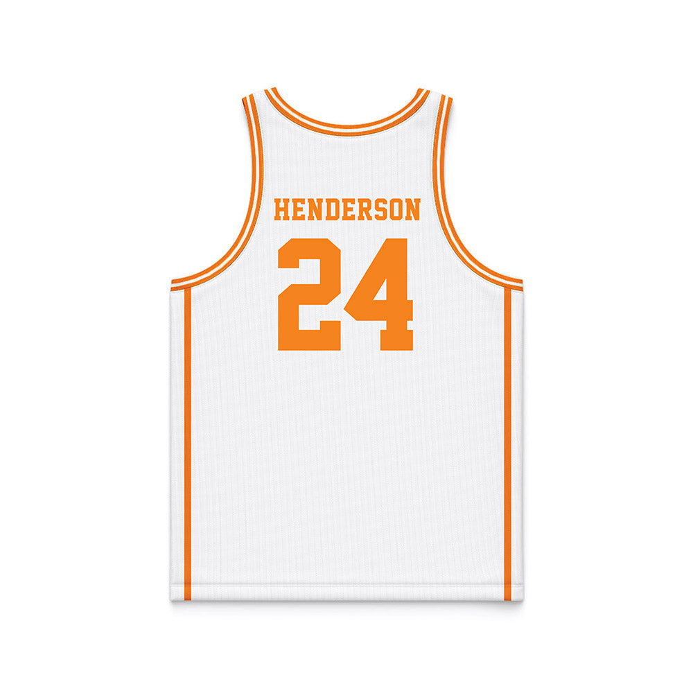 Tennessee - NCAA Men's Basketball : Troy Henderson - Basketball Jersey-3