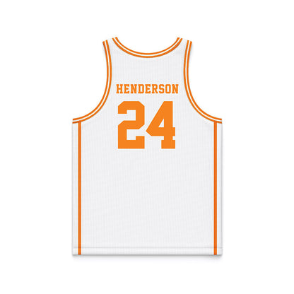 Tennessee - NCAA Men's Basketball : Troy Henderson - Basketball Jersey-3