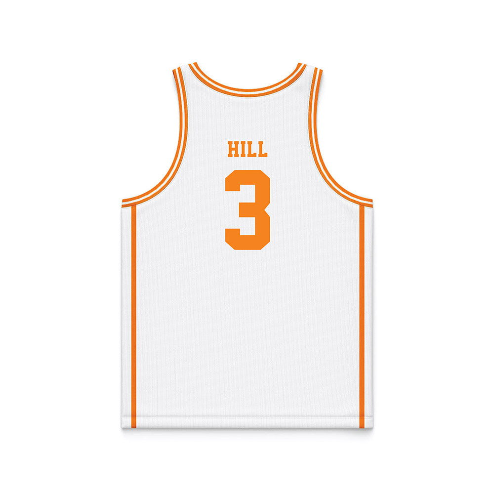 Tennessee - NCAA Men's Basketball : Terrence Hill - Basketball Jersey-3