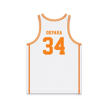 Tennessee - NCAA Men's Basketball : Felix Okpara - Basketball Jersey-3