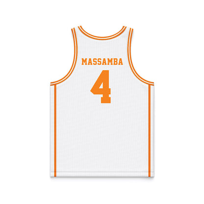 Tennessee - NCAA Men's Basketball : Clarence Massamba - Basketball Jersey-3