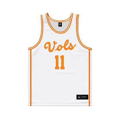 Tennessee - NCAA Men's Basketball : Gavin Paull - Basketball Jersey-1