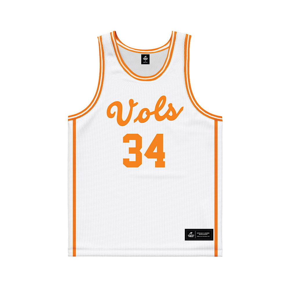 Tennessee - NCAA Men's Basketball : Felix Okpara - Basketball Jersey-1