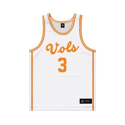 Tennessee - NCAA Men's Basketball : Terrence Hill - Basketball Jersey-1