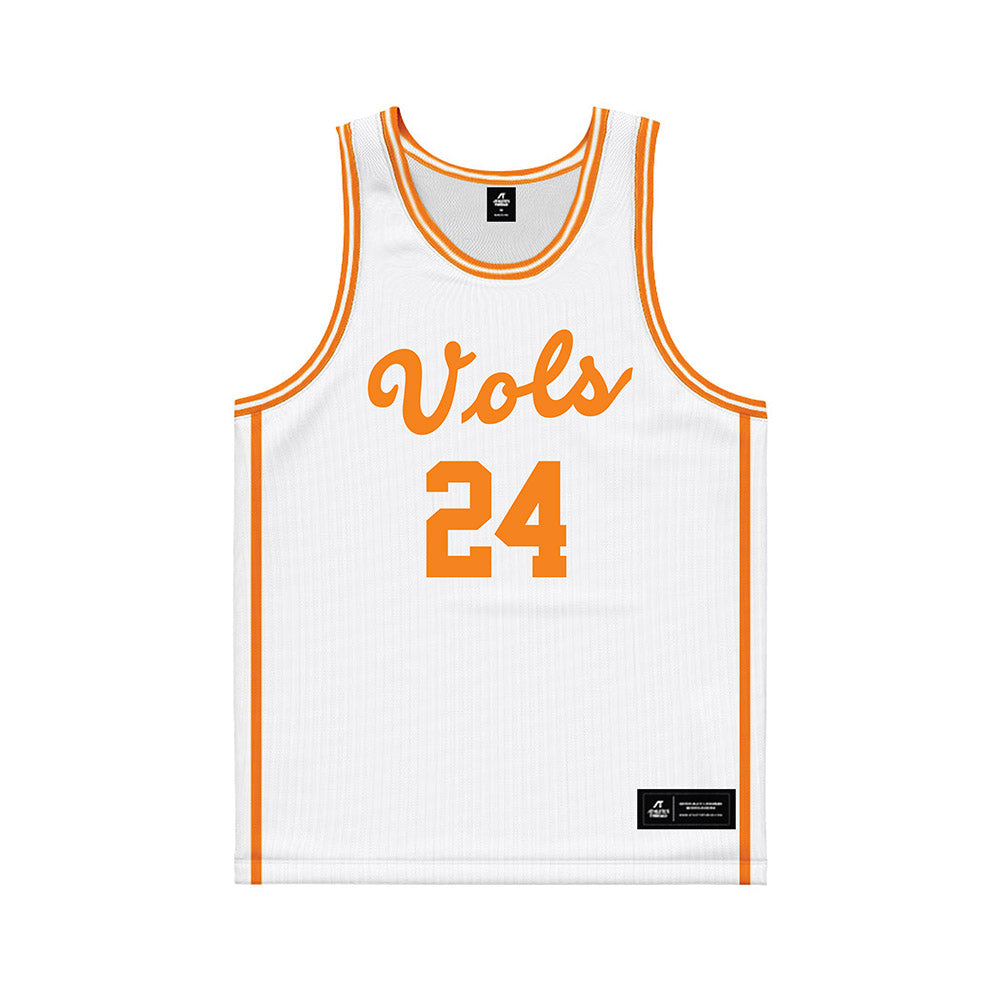 Tennessee - NCAA Men's Basketball : Troy Henderson - Basketball Jersey-1