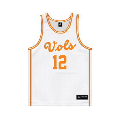 Tennessee - NCAA Men's Basketball : Christian Fermin - Basketball Jersey-1