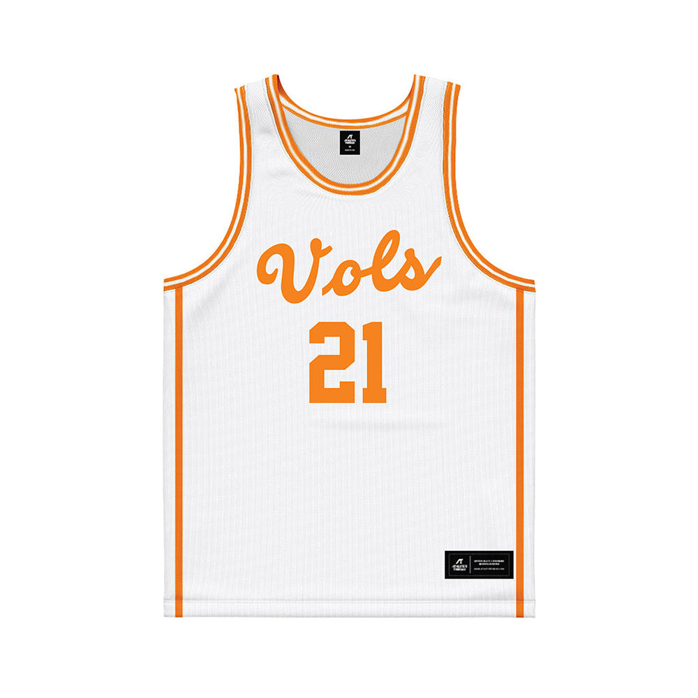 Tennessee - NCAA Men's Basketball : Campbell Duncan - Basketball Jersey-1