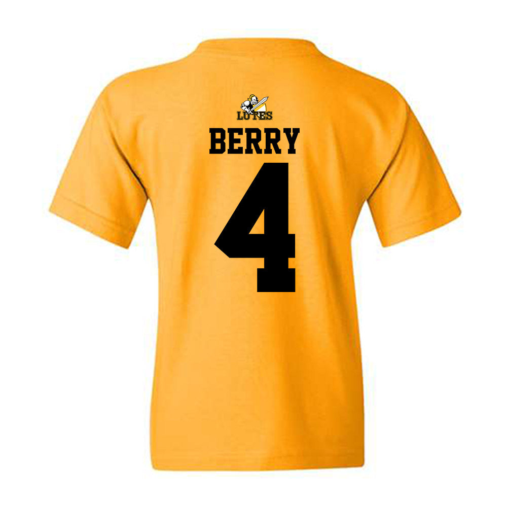 PLU - NCAA Men's Basketball : Caleb Berry - Youth T-Shirt-1