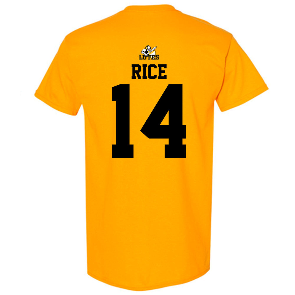 PLU - NCAA Men's Basketball : Cameron Rice - T-Shirt-1