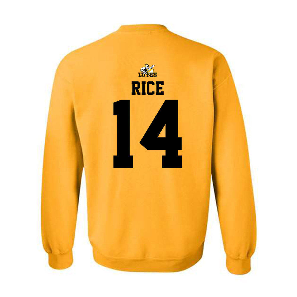 PLU - NCAA Men's Basketball : Cameron Rice - Crewneck Sweatshirt-1