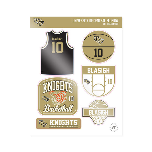 Central Florida - NCAA Women's Basketball : Vittoria Blasigh - Sticker Sheet-0