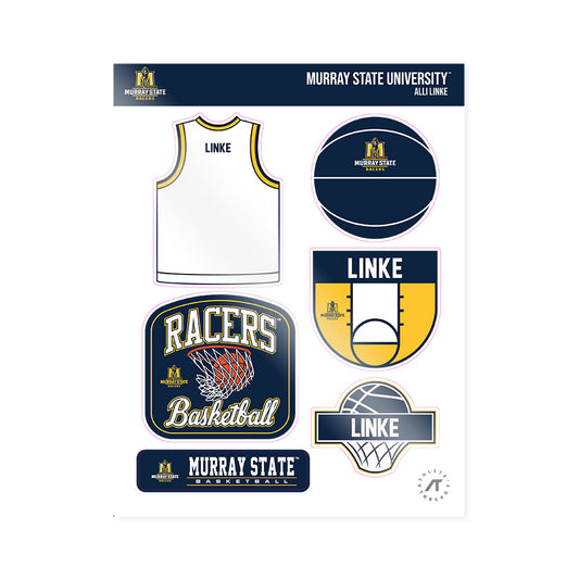 Murray State - NCAA Women's Basketball : Alli Linke - Sticker Sheet-0