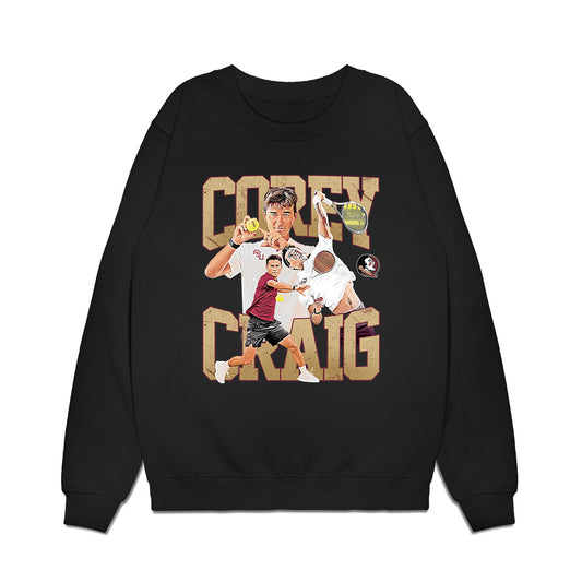FSU - NCAA Men's Tennis : Corey Craig - Collage Premium Crewneck Sweatshirt-0