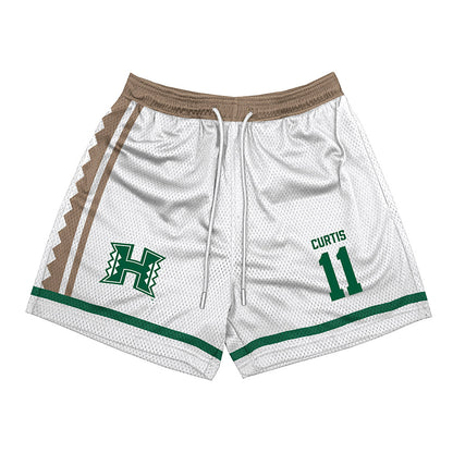 Hawaii - NCAA Women's Basketball : Keiara Curtis - Shorts-0