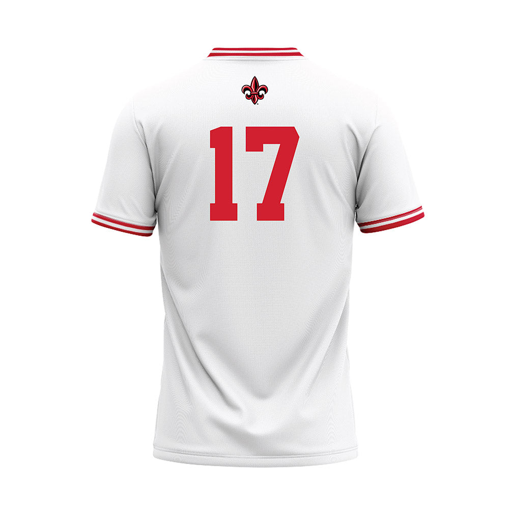 Louisiana - NCAA Baseball : Sawyer Pruitt - White Baseball Jersey-1