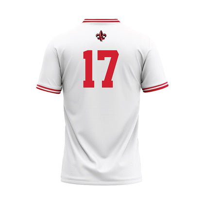 Louisiana - NCAA Baseball : Sawyer Pruitt - White Baseball Jersey-1