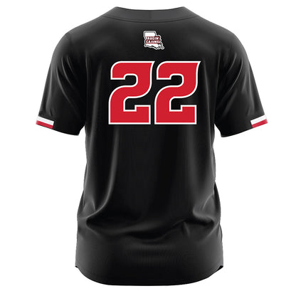 Louisiana - NCAA Softball : Kennedy Stutes - Black Jersey-1