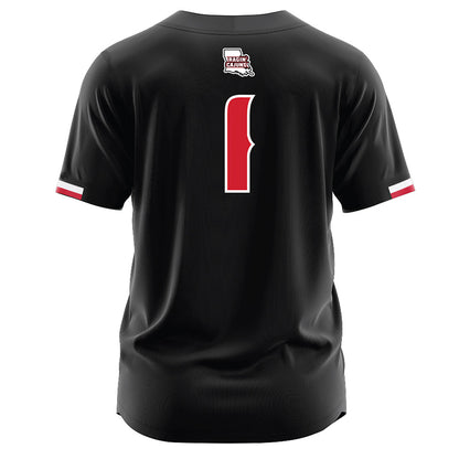 Louisiana - NCAA Softball : Kennedy Marceaux - Black Jersey-1