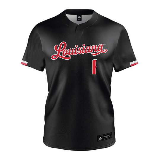 Louisiana - NCAA Softball : Kennedy Marceaux - Black Jersey-0