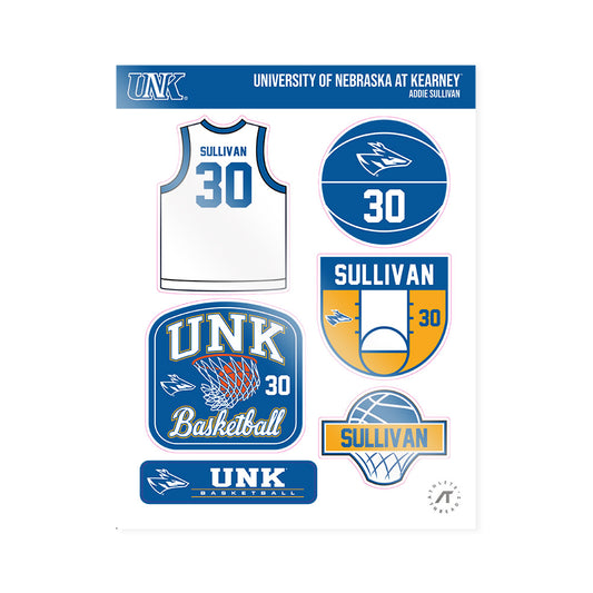 UNK - NCAA Women's Basketball : Addie Sullivan - Sticker Sheet-0