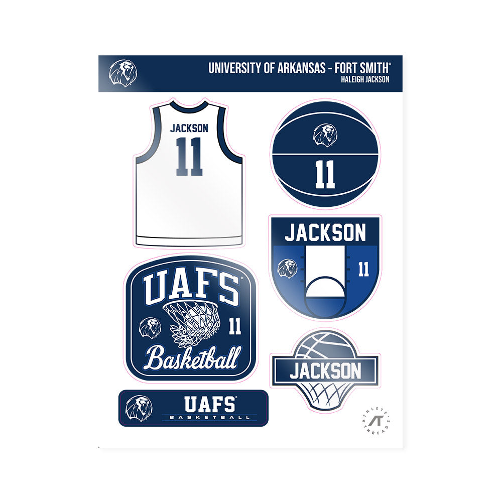 UA Fort Smith - NCAA Women's Basketball : Haleigh Jackson - Sticker Sheet-0