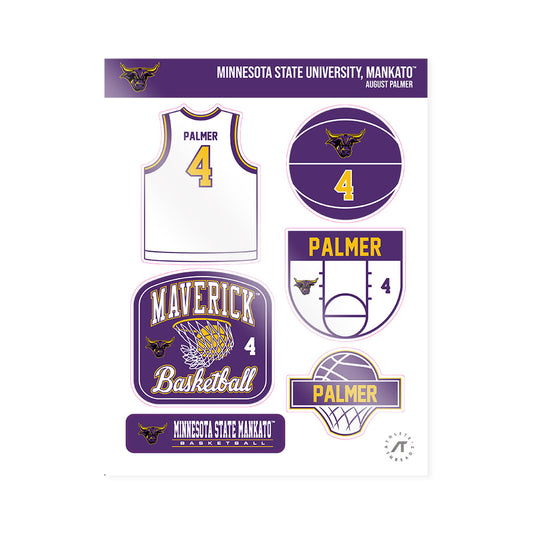 Minn. St. - NCAA Women's Basketball : August Palmer - Sticker Sheet-0