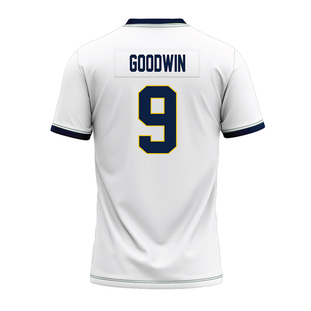 Michigan - NCAA Football : Channing Goodwin - White Premium Football Jersey-1