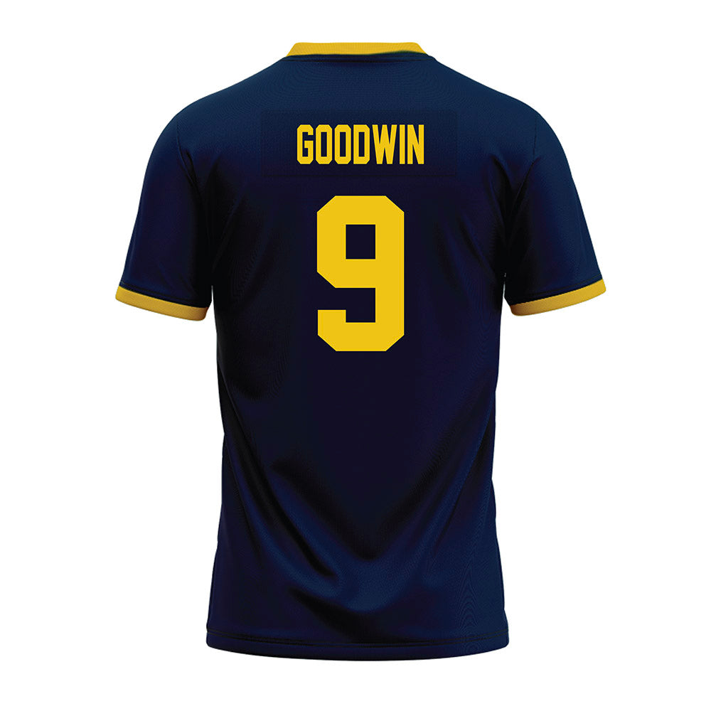 Michigan - NCAA Football : Channing Goodwin - Blue Premium Football Jersey-1