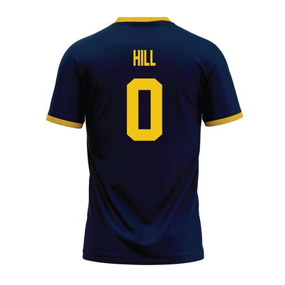 Michigan - NCAA Football : Jyaire Hill - Blue Premium Football Jersey-1