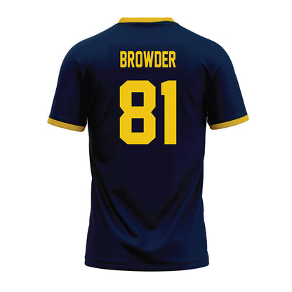 Michigan - NCAA Football : Jamar Browder - Blue Premium Football Jersey-1