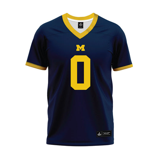 Michigan - NCAA Football : Kendrick Bell - Blue Premium Football Jersey-0