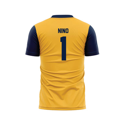 Michigan - NCAA Women's Soccer : Isabel Nino - Maize Soccer Jersey-1