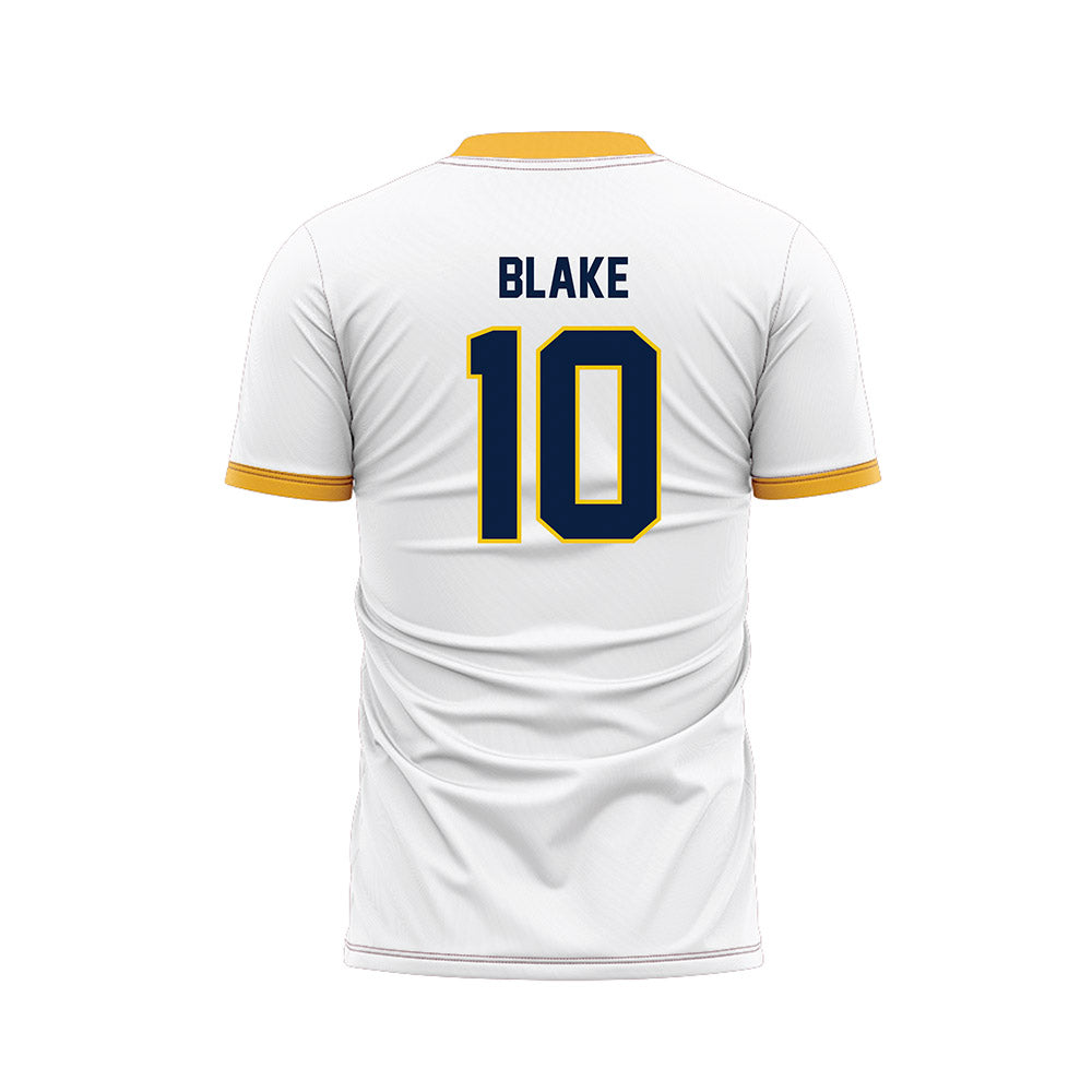 Michigan - NCAA Women's Soccer : Hannah Blake - White Soccer Jersey-1