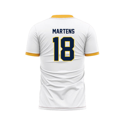 Michigan - NCAA Men's Soccer : Zachary Martens - White Soccer Jersey-1