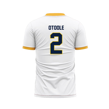 Michigan - NCAA Men's Soccer : Patrick OToole - White Soccer Jersey-1